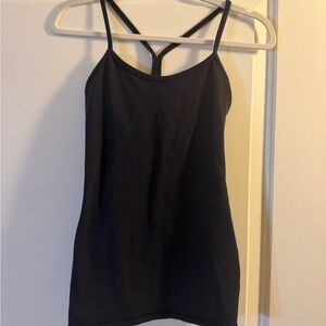 Lululemon Navy Y Tank